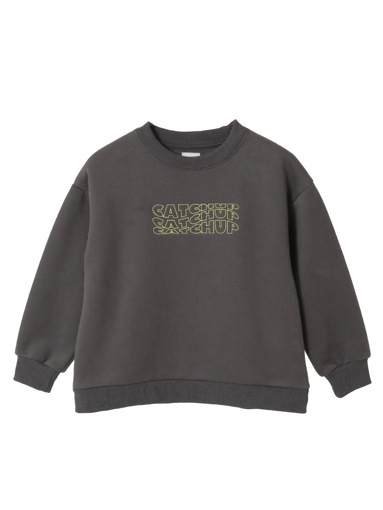 【確実正規品】stone  スウェットトレーナー　ブラック　裏起毛 セール】オーバーサイズ 裏起毛 タートルネック トレーナー