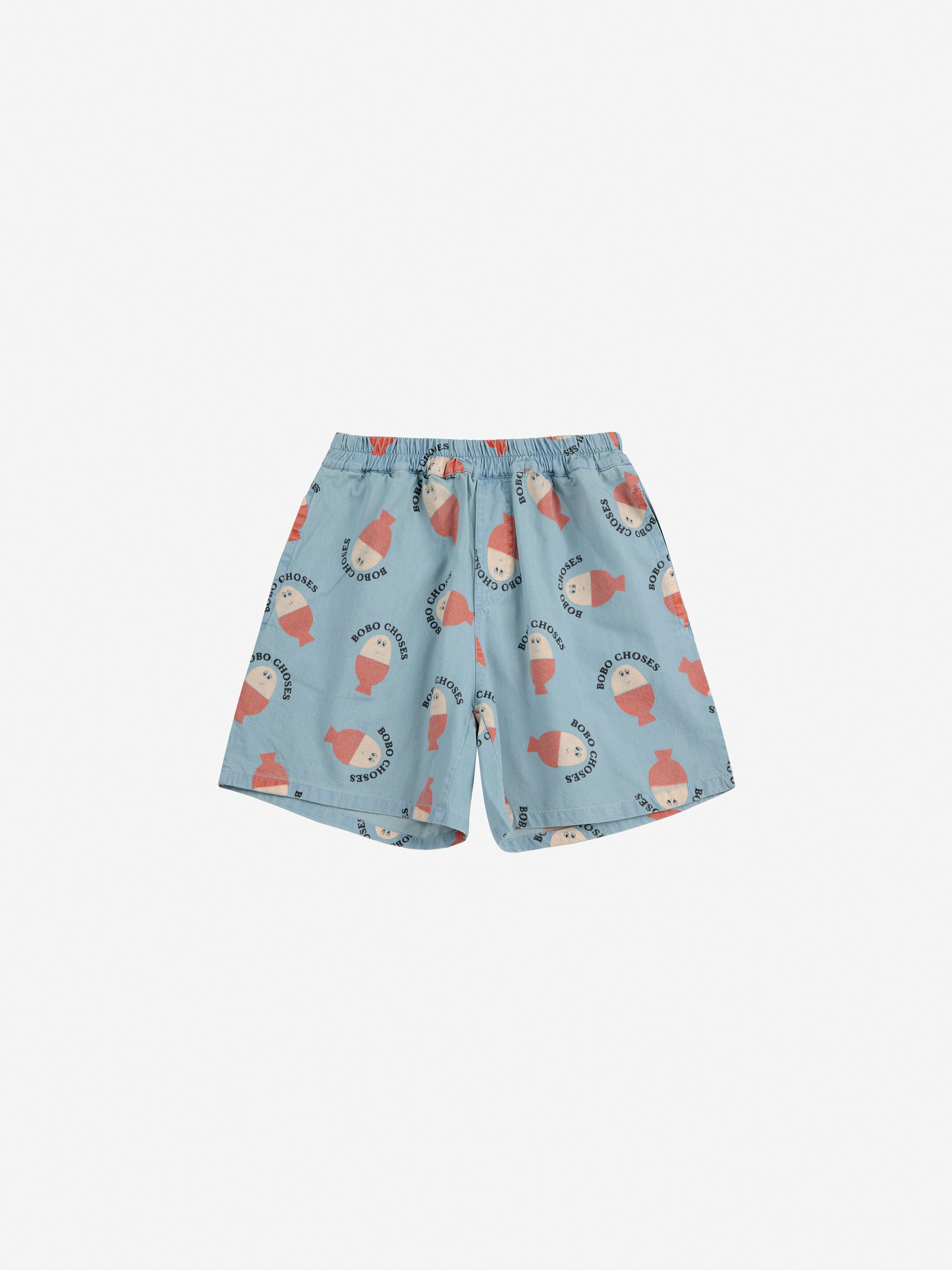 BOBO CHOSES】Morning Egg ライトデニムショートパンツ – Catchup