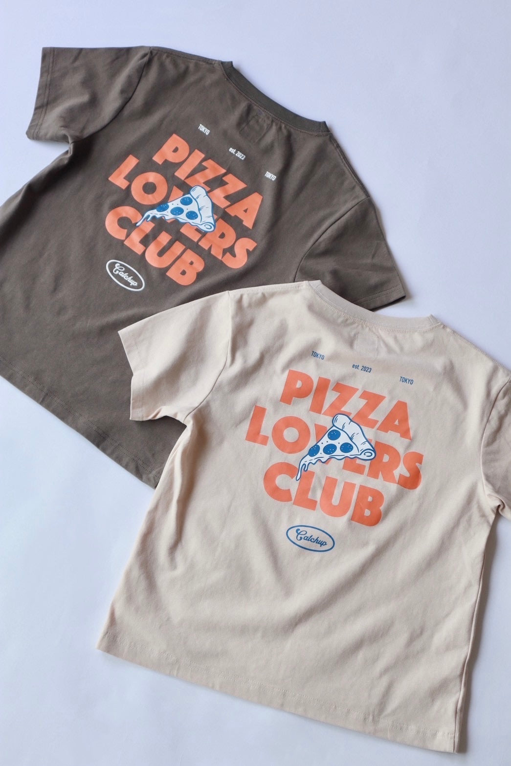 2026SS】“PIZZA LOVERS CLUB” バックプリントTシャツ（大人サイズ