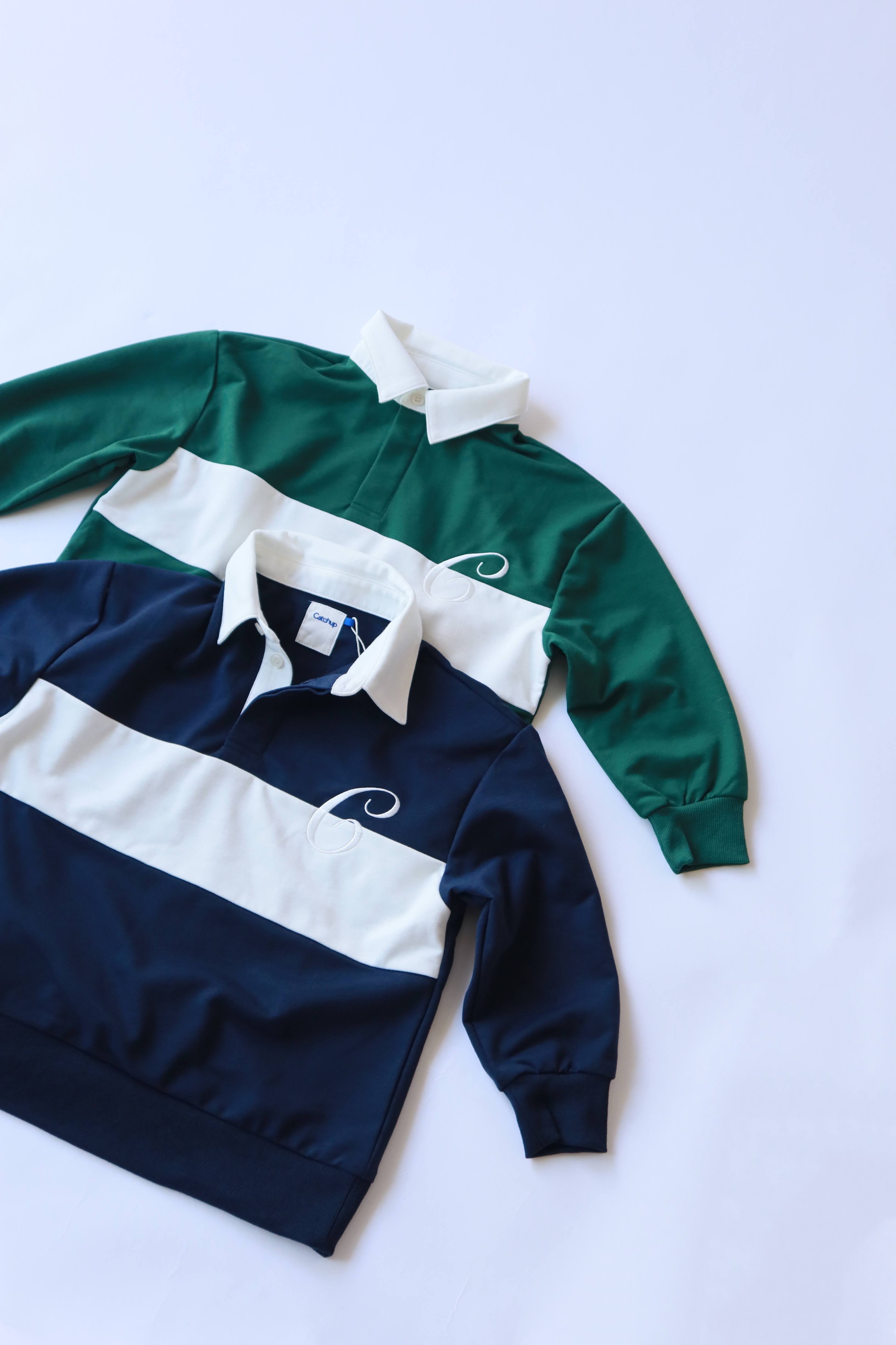 2025AW】刺繍ラガーシャツ – Catchup