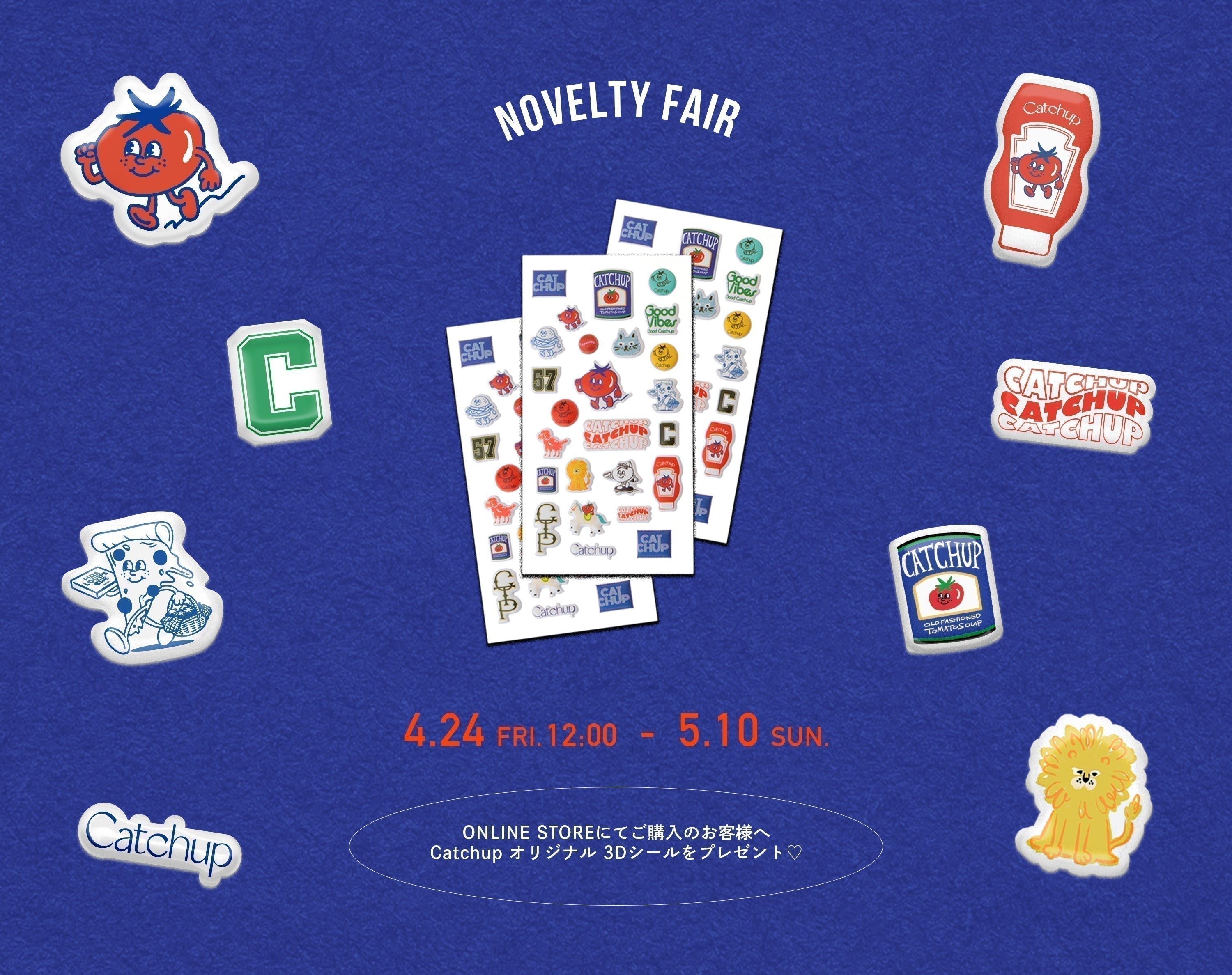 4/24（FRI.）12:00 START！<br>NOVELTY FAIR