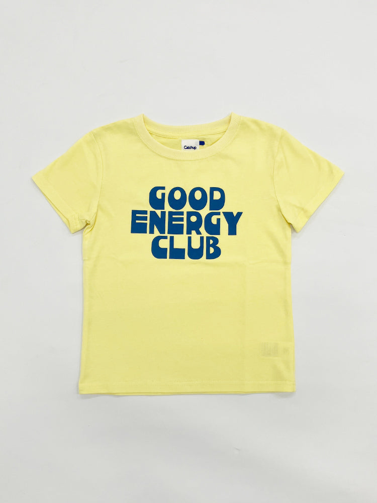 【Catchup】“GOOD ENERGY CLUB” Tシャツ