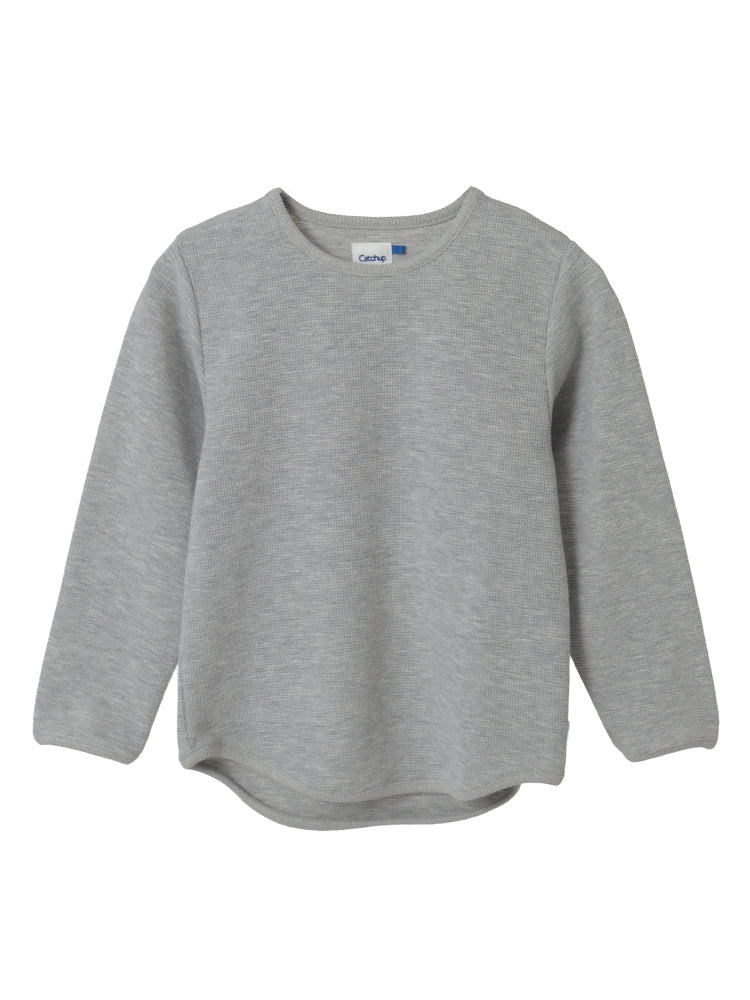 【Catchup】ワッフルロングTシャツ