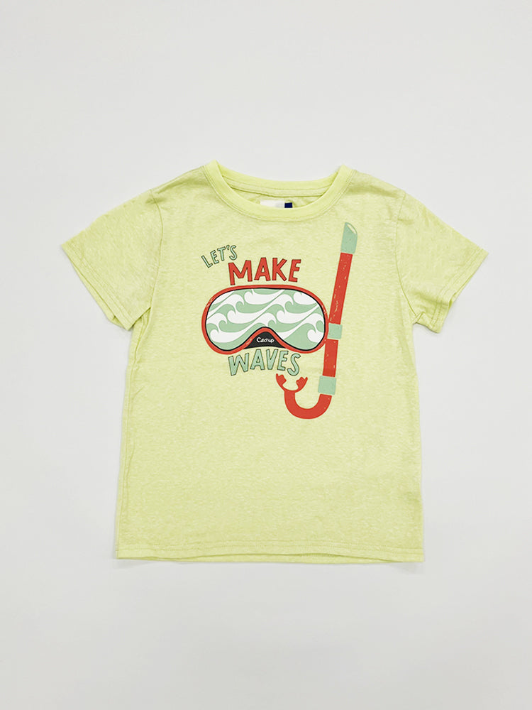 【Catchup】シュノーケルプリントTシャツ
