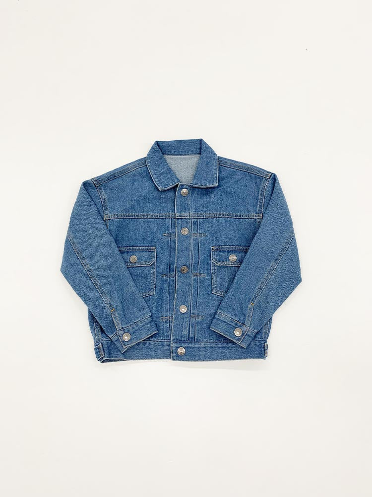 kidsuper デニムジャケット Kidsuper x Ronaldinho Mens Denim Jersey Jacket – Extra Butter