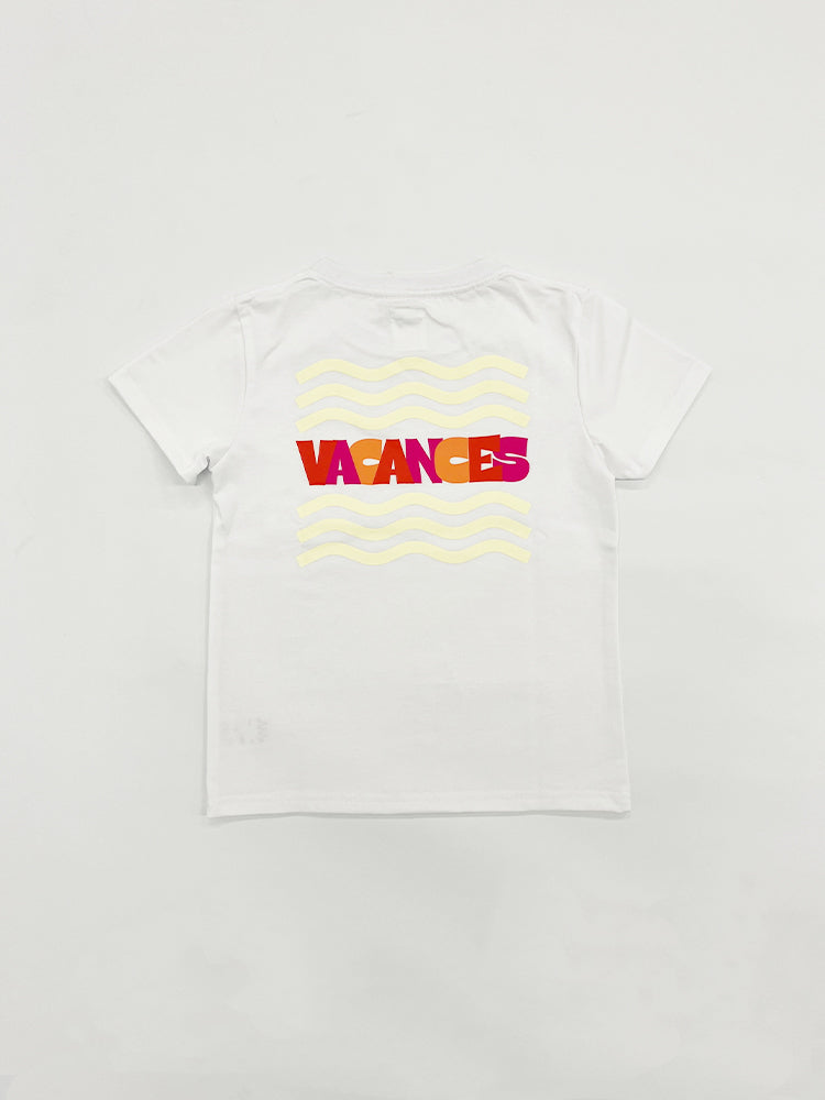 【Catchup】“VACANCES” Tシャツ