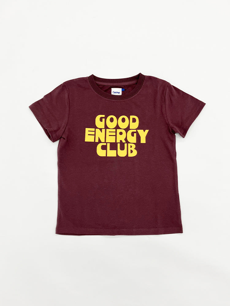 【Catchup】“GOOD ENERGY CLUB” Tシャツ