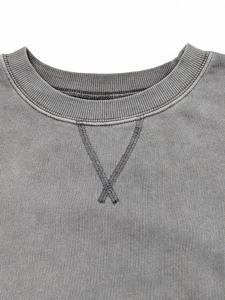 tシャツ 「Catchup」ピグメントスウェットトップス（大人サイズ） レディース Catchup tシャツ 「Catchup」ピグメントスウェットトップス