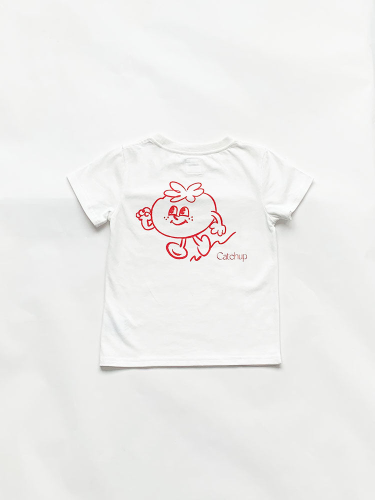 トマトちゃん tシャツ トップ 首