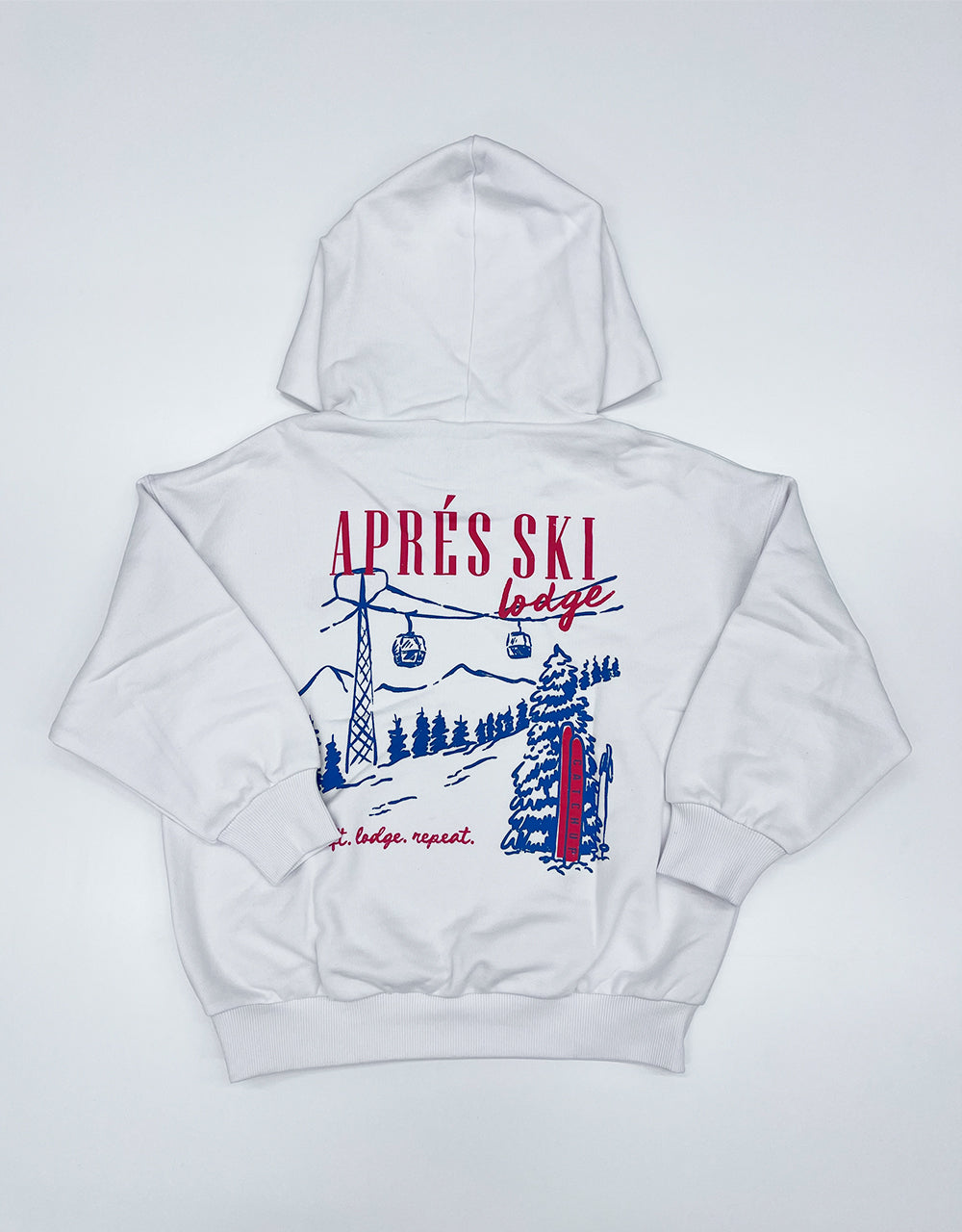 【11月納期／展示会先行】裏起毛フーディーSKI　KIDS