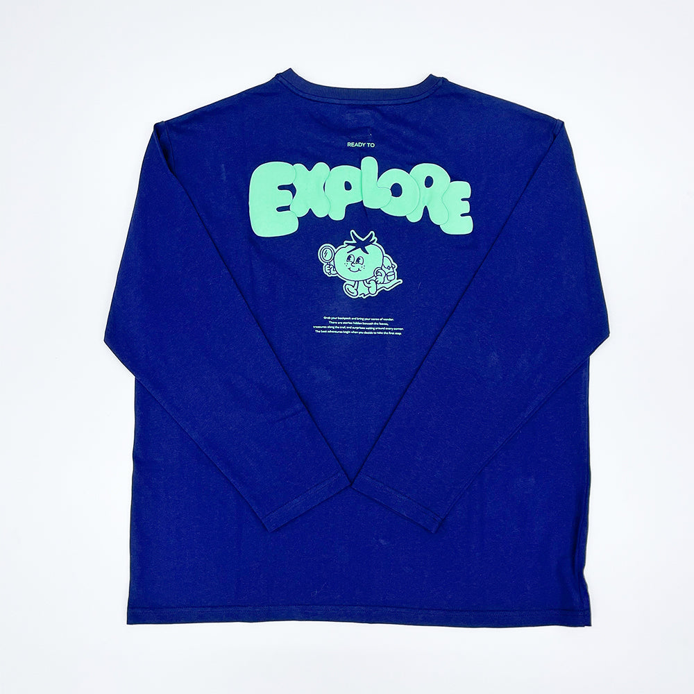 【9月納期／展示会先行】発砲プリントTシャツ（大人サイズ)