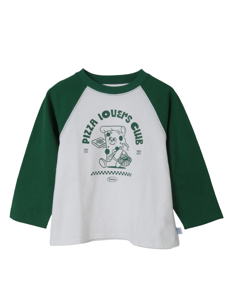 【Catchup】“PIZZA LOVERS CLUB” ロングTシャツ