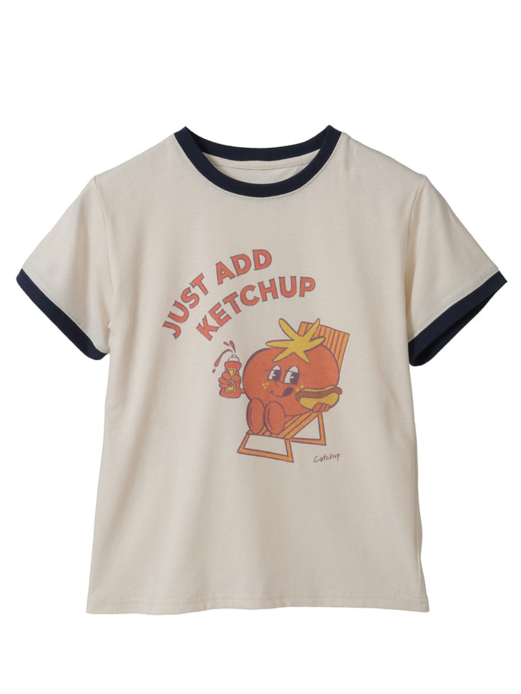 トマトくんリンガーTシャツ – Catchup