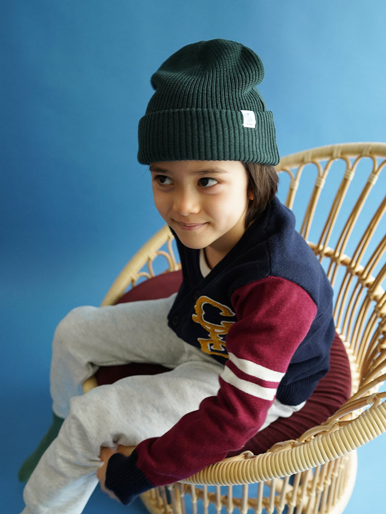 ワッペン付ニットカーディガン – Catchup