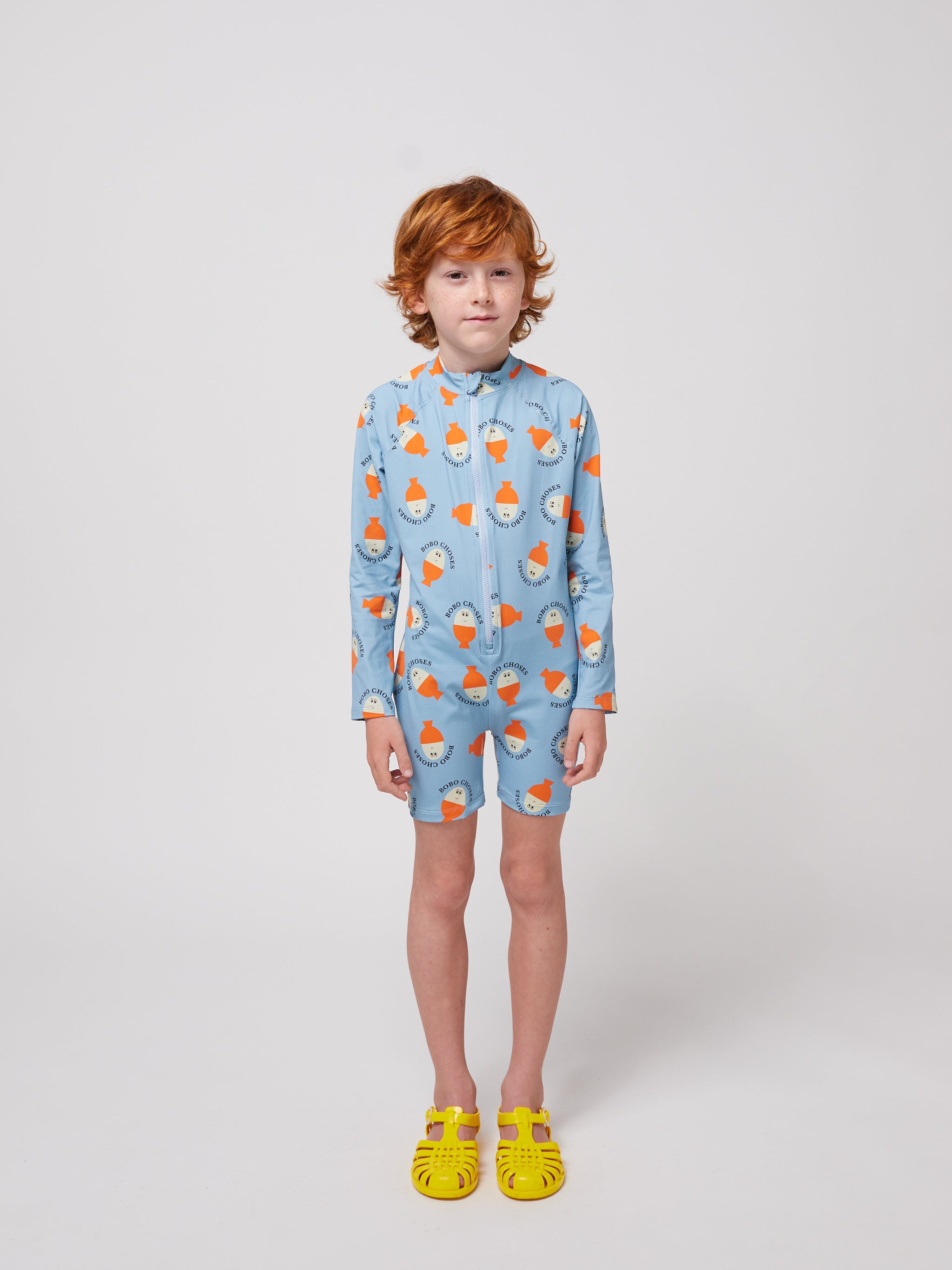 BOBO CHOSES】Morning Eggオールインワンラッシュガード – Catchup