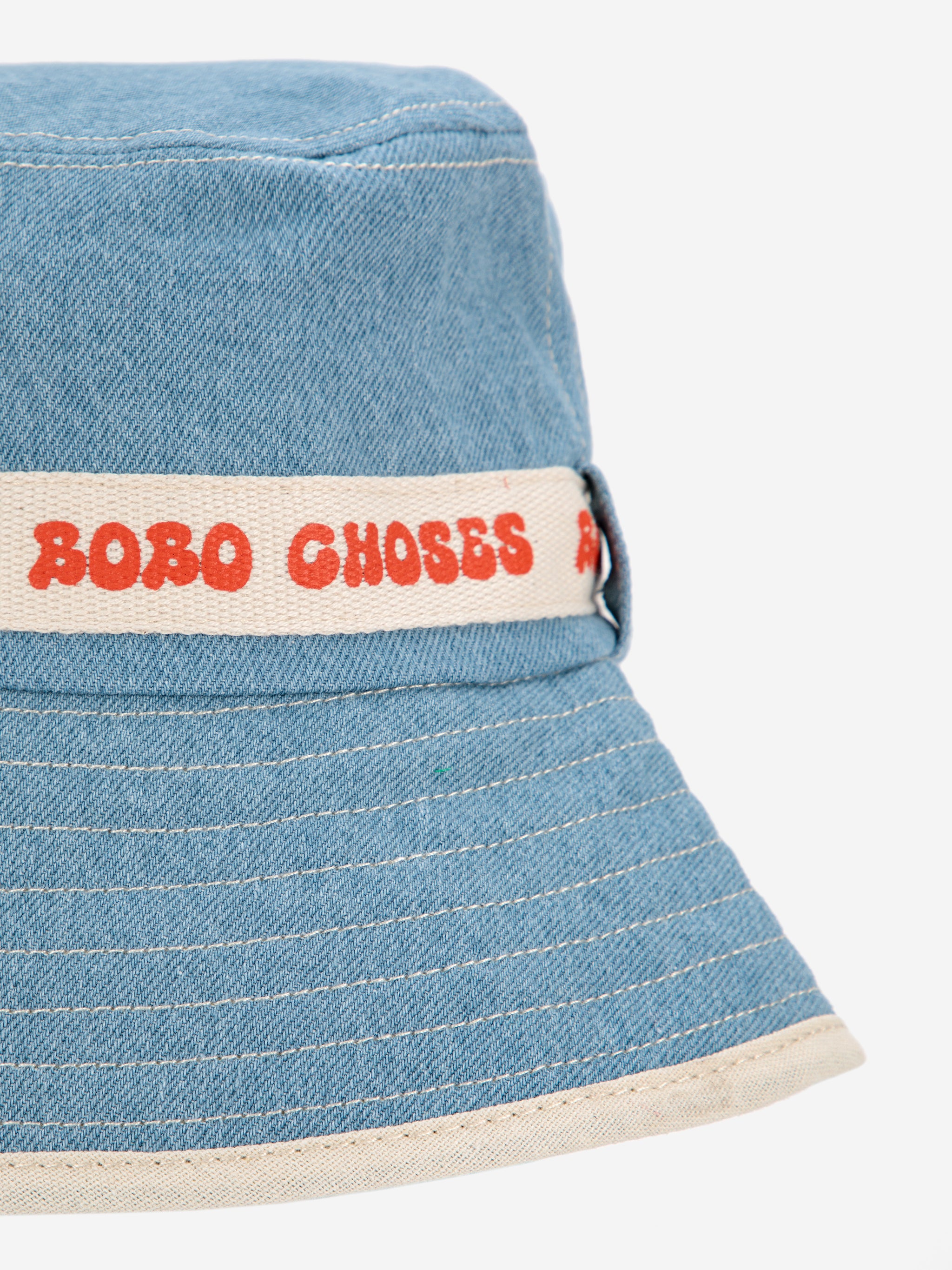 BOBO CHOSES】Bobo Chosesライトデニムバケットハット – Catchup