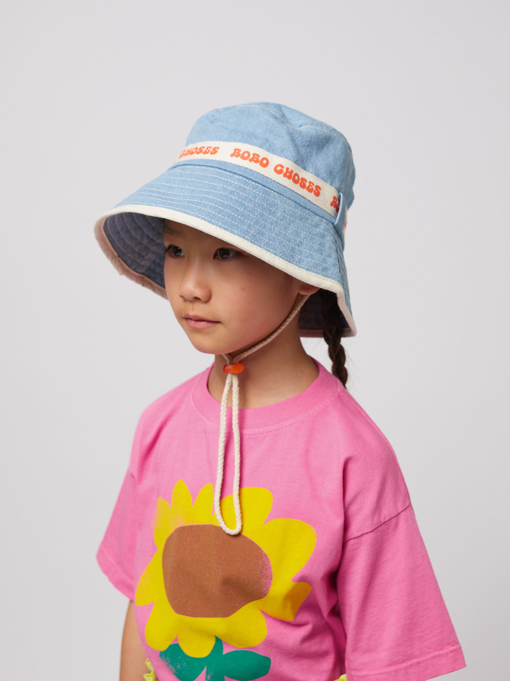 BOBO CHOSES】Bobo Chosesライトデニムバケットハット – Catchup