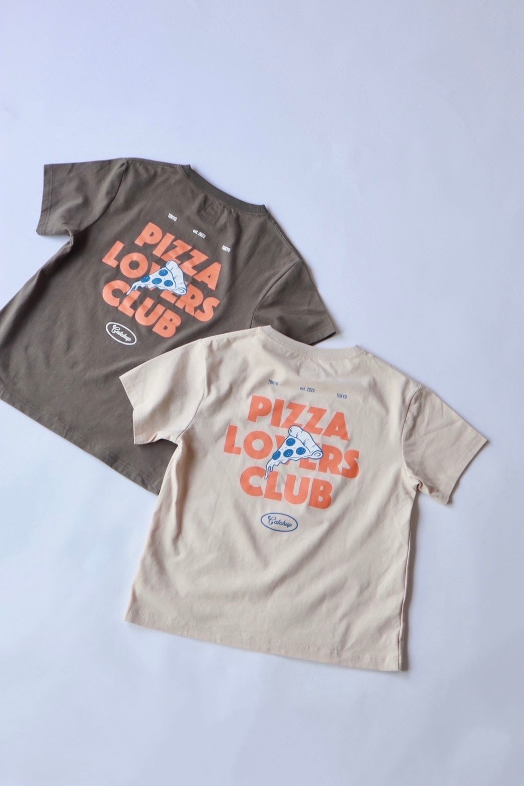 2026SS】“PIZZA LOVERS CLUB” バックプリントTシャツ（大人サイズ