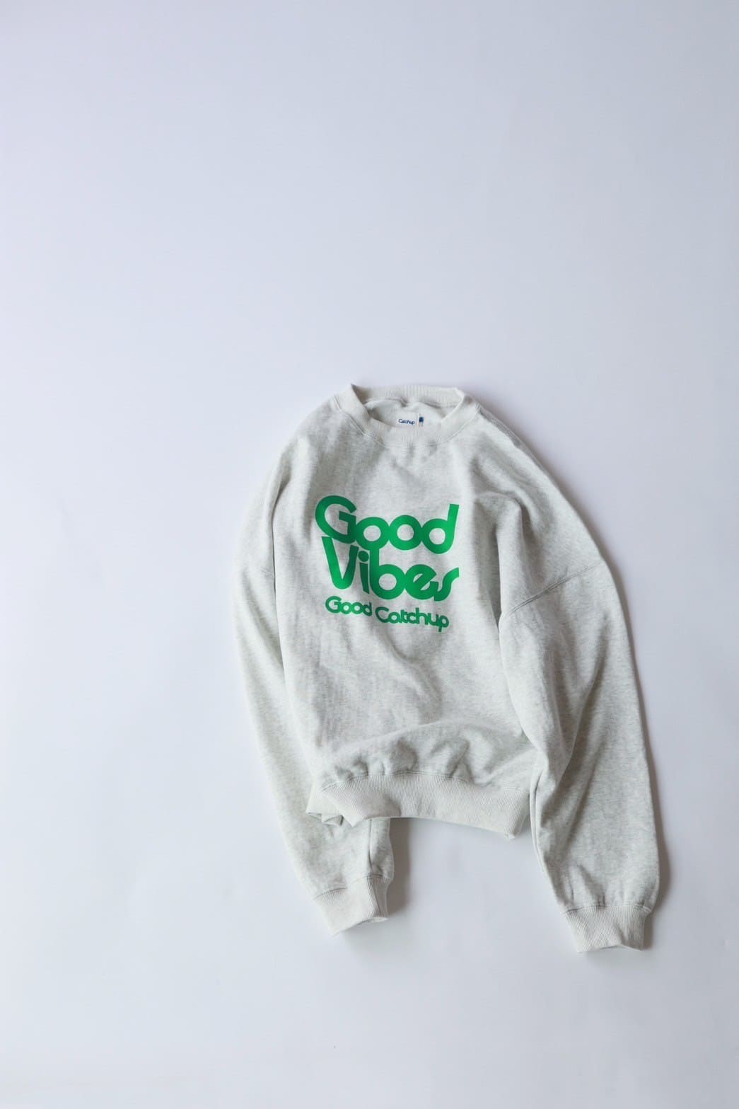 tシャツ 「Catchup」Good Vibes スウェットトップス（大人サイズ） レディース Catchup tシャツ 「Catchup」Good Vibes スウェットトップス