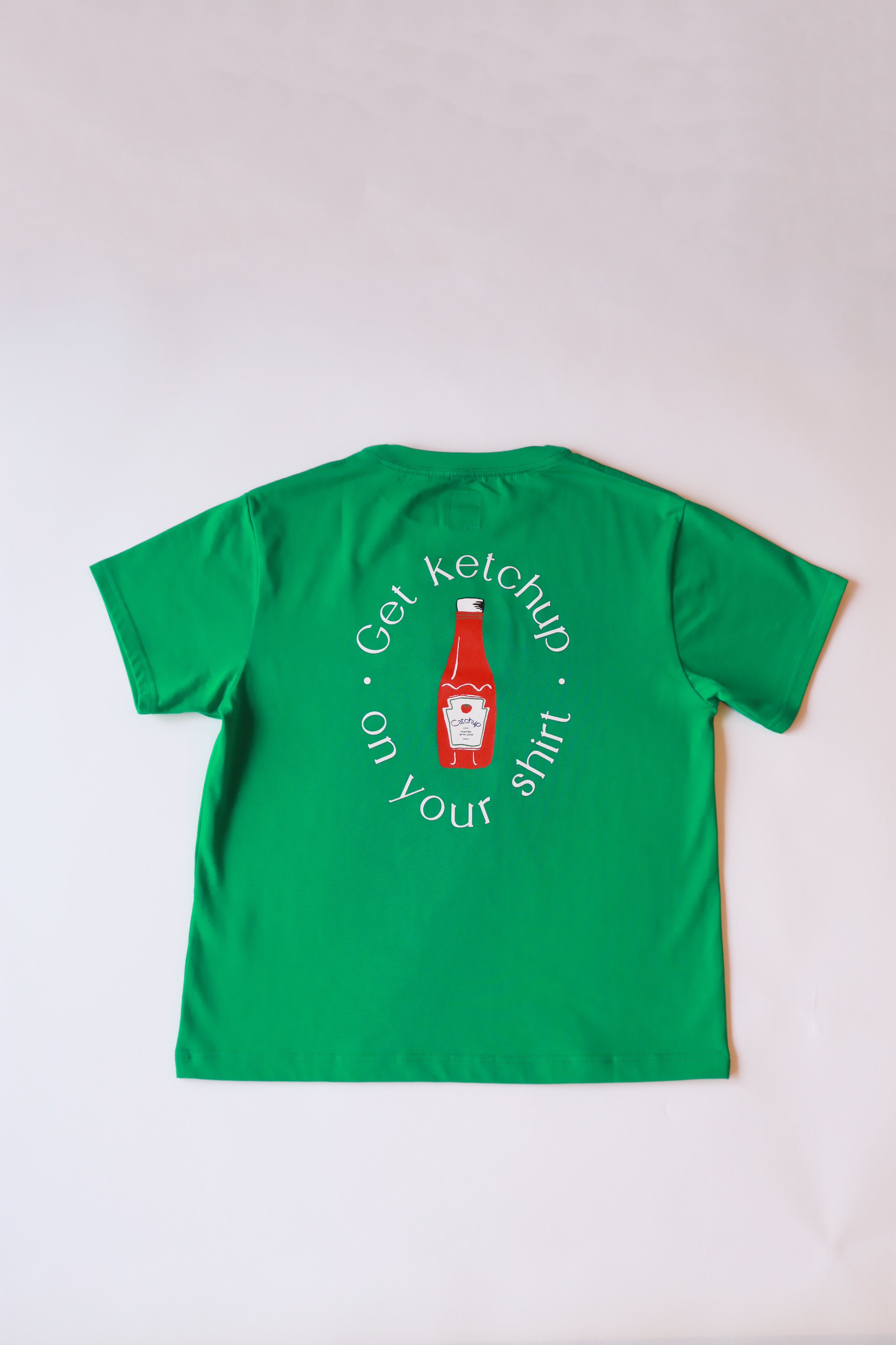 Catchup】バックグラフィックTシャツ(大人サイズ)